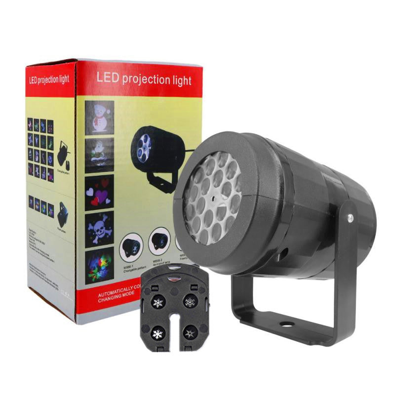 Christmas LED Snowflake Projector Light Outdoor Decor 2023