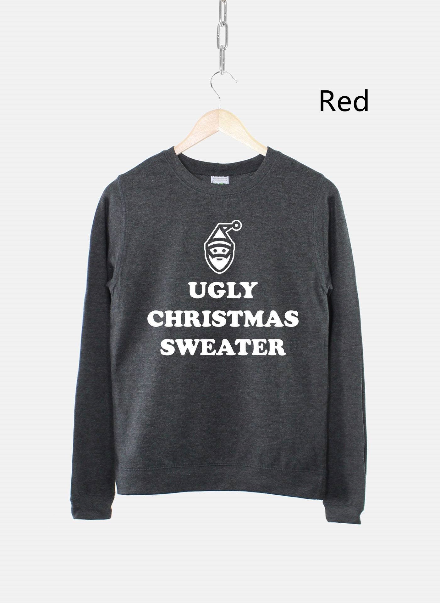 Women's Funny Bah Humbug Holiday Ugly Christmas Sweater