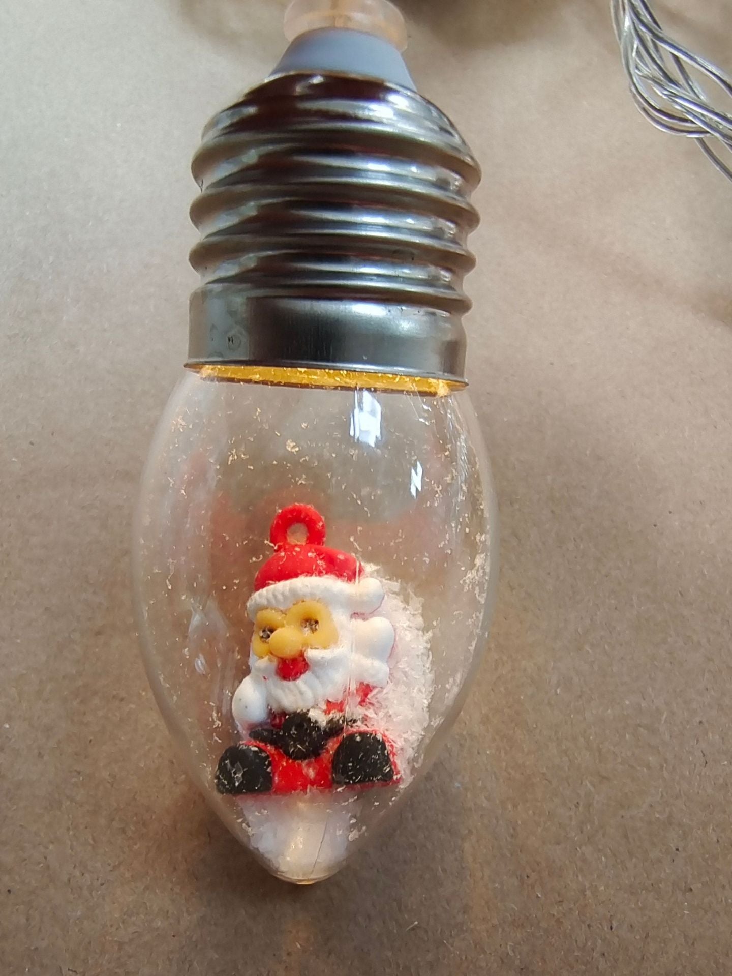 Festive LED String Lights - Snowman, Santa, and More