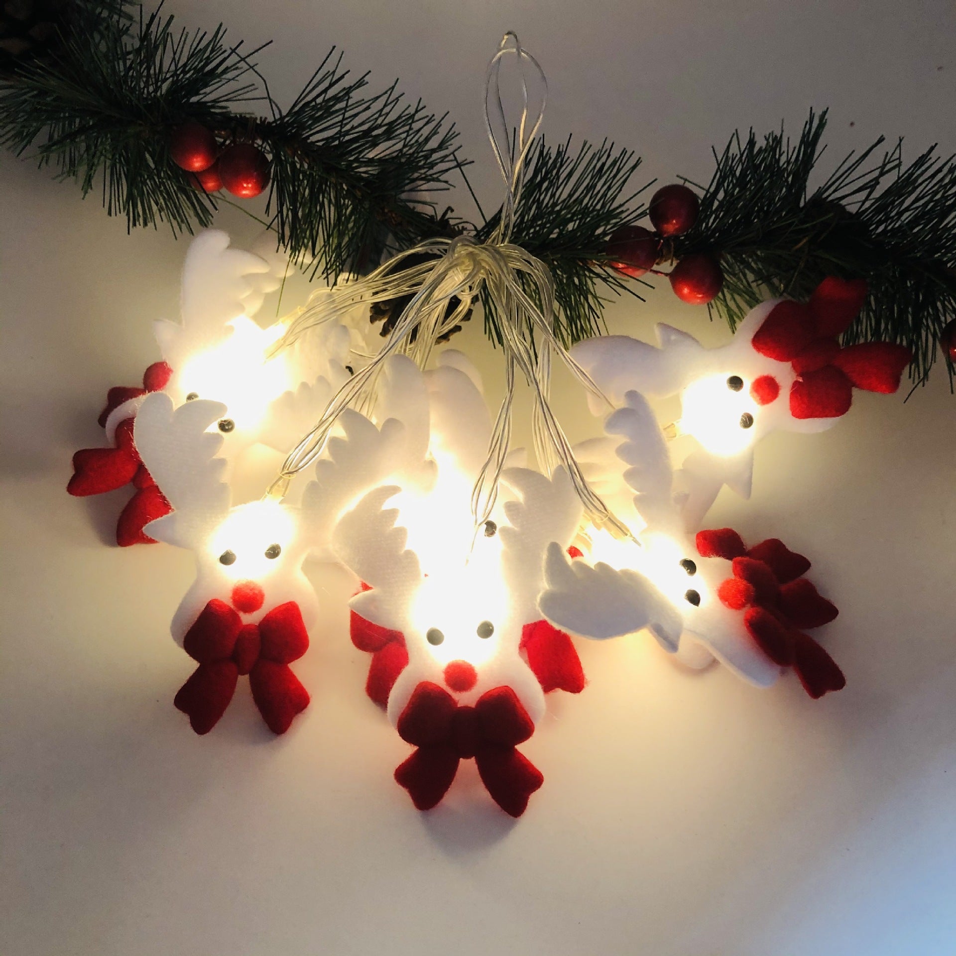 LED Snowman Fairy String Lights for Christmas Decoration