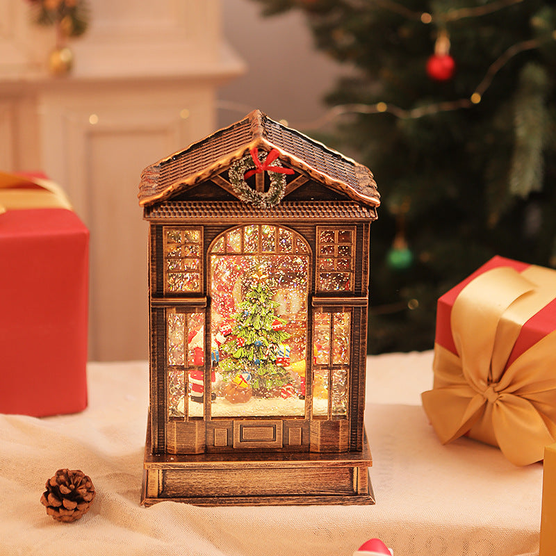 LED Christmas Music Box Lamp & Decoration Gift
