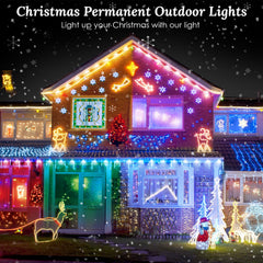 101FT Smart Outdoor RGB Lights - Waterproof & Alexa Compatible