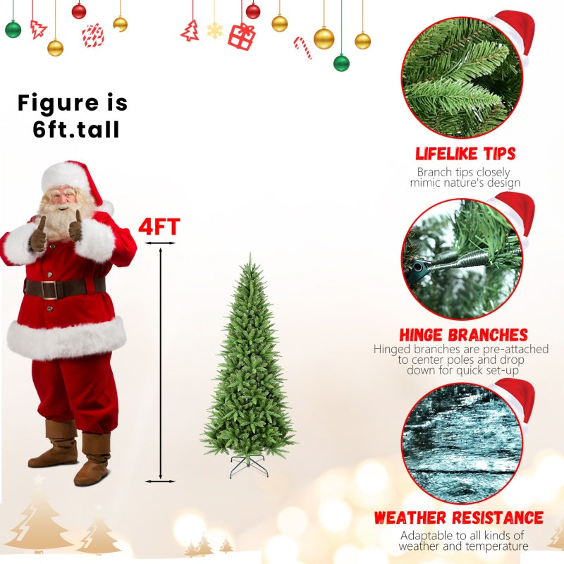 Premium PE/PVC Christmas Trees - Various Heights Available