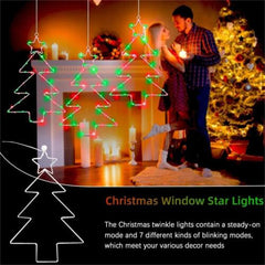 Christmas Tree Lantern Lights: Battery, Waterproof, 8 Modes