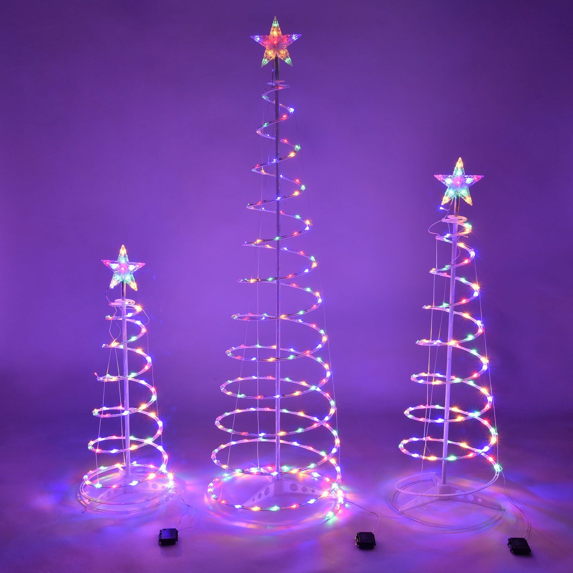 6FT LED Spiral Christmas Tree for Indoor/Outdoor Decoration