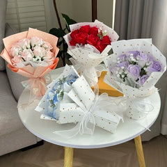 Artificial Rose Soap Bouquets for Weddings and Holidays