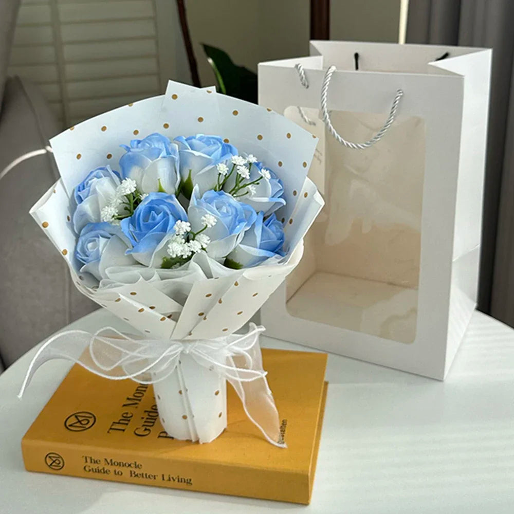 Artificial Rose Soap Bouquets for Weddings and Holidays