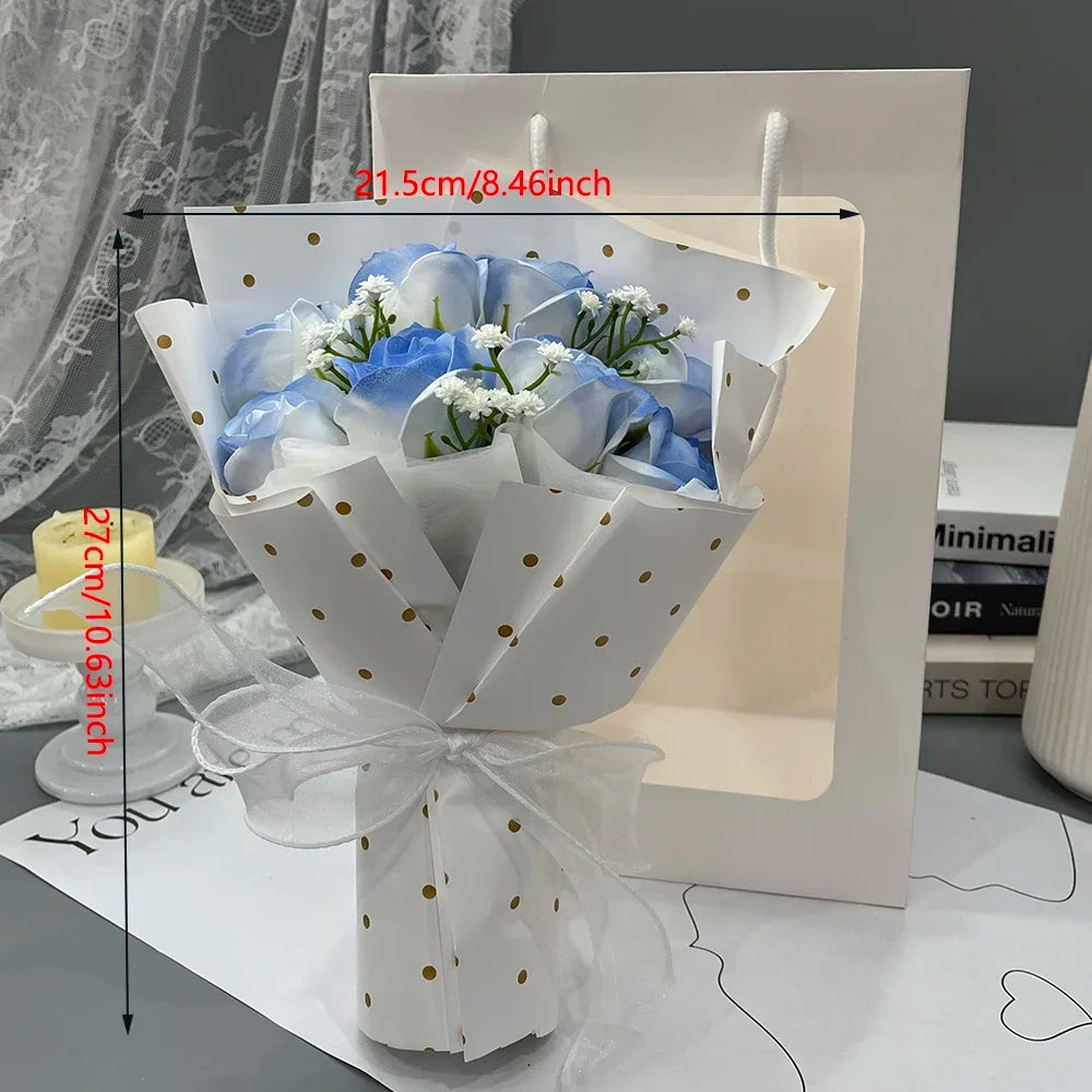 Artificial Rose Soap Bouquets for Weddings and Holidays