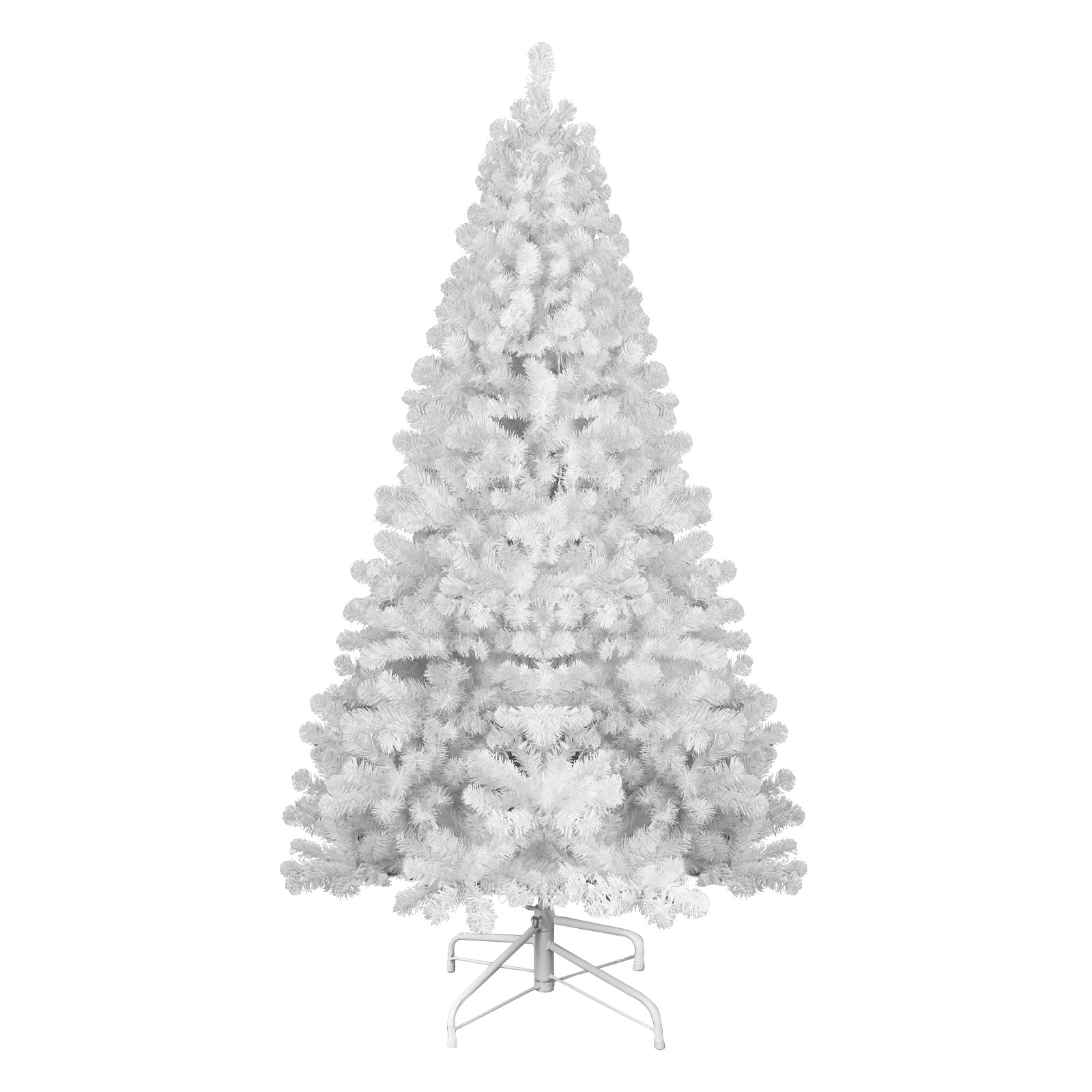 5ft White Artificial Christmas Tree with Hinged Memory Wire