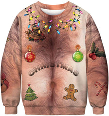 3D Printed Christmas Sweater - Cozy Winter Pullover