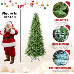 Premium PE/PVC Christmas Trees - Various Heights Available