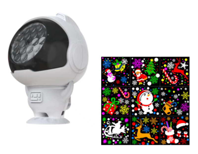 Astronaut Projection Lamp for Holiday and Party Decorations