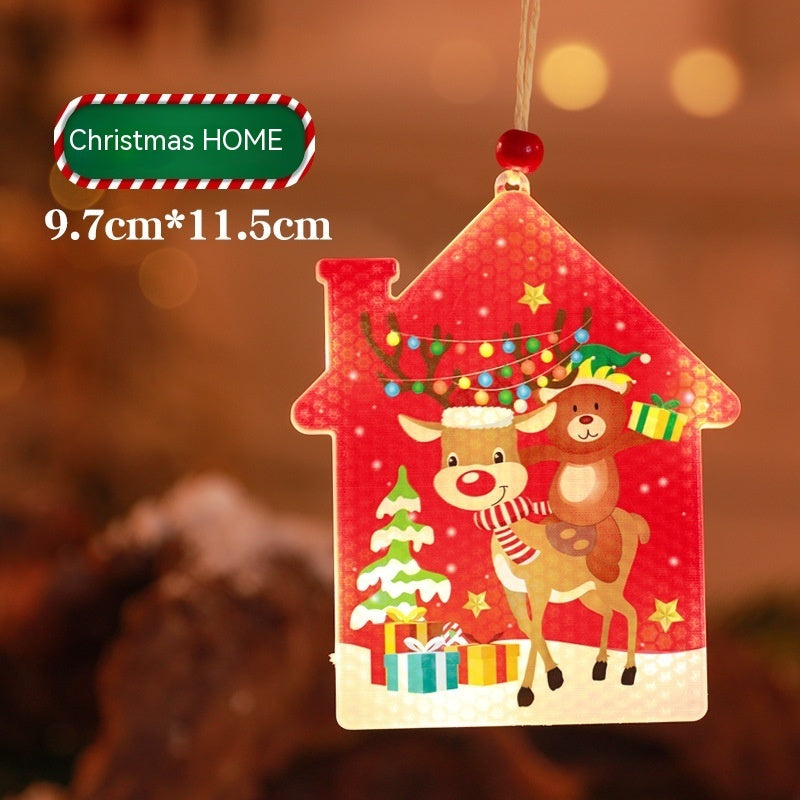 Festive Bar Decor: Christmas Lights with Unique Designs