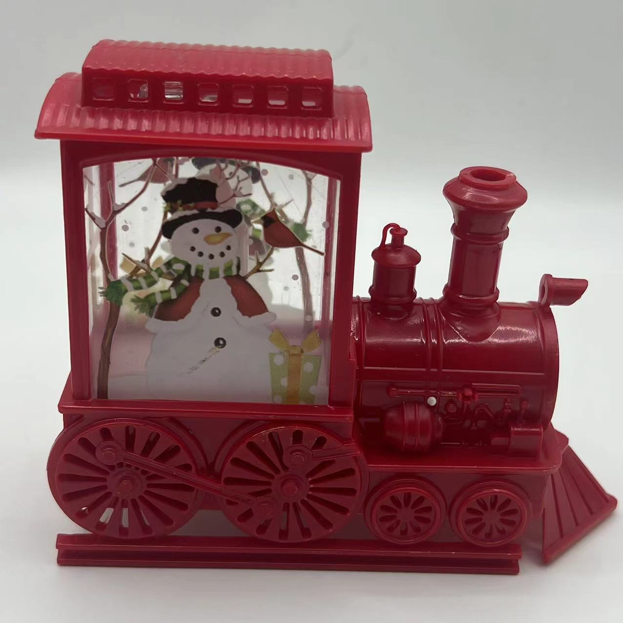 Festive Retro Train LED Night Light Decoration, 8 Colors