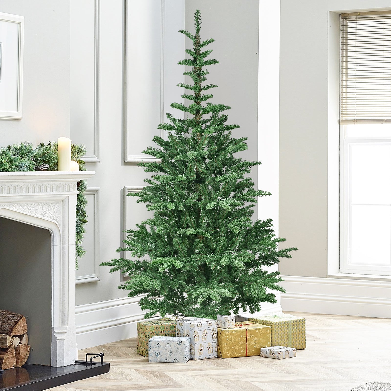 PE/PVC Christmas Tree in 5 to 8 ft - Holiday Decorations