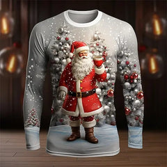 Fashion Hipster 3D Ugly Christmas Sweater Pullover