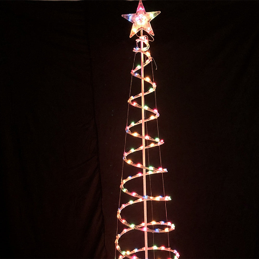 6FT LED Spiral Christmas Tree for Indoor/Outdoor Decoration