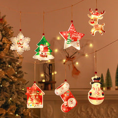 Festive Bar Decor: Christmas Lights with Unique Designs
