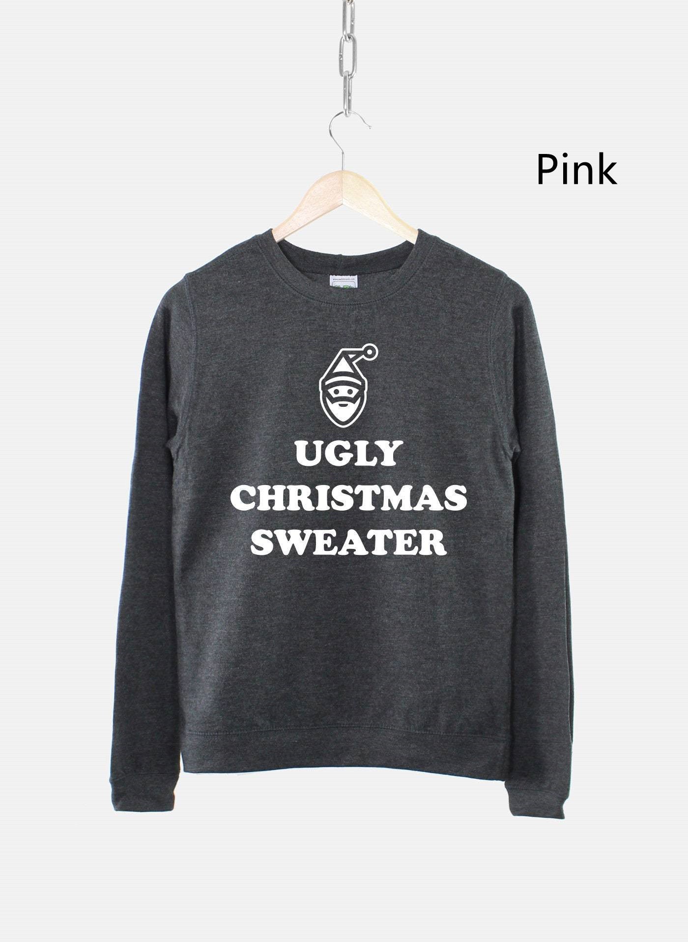 Women's Funny Bah Humbug Holiday Ugly Christmas Sweater