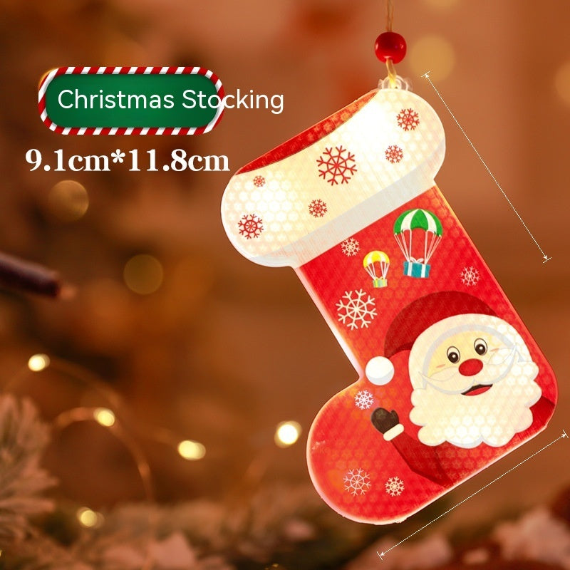 Festive Bar Decor: Christmas Lights with Unique Designs