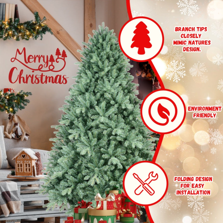 4ft Realistic Blue Spruce Tree - Dense 592 Tip Foliage