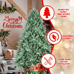 4ft Realistic Blue Spruce Tree - Dense 592 Tip Foliage