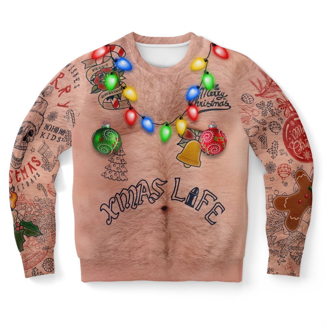 3D Printed Christmas Sweater - Cozy Winter Pullover