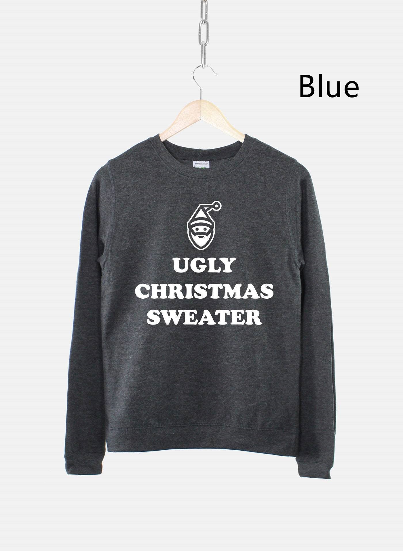 Women's Funny Bah Humbug Holiday Ugly Christmas Sweater