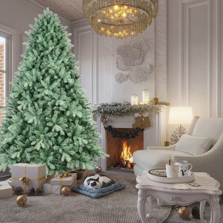 4ft Realistic Blue Spruce Tree - Dense 592 Tip Foliage