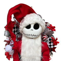 3D Christmas Garland - Jack Doll Holiday Window Decoration