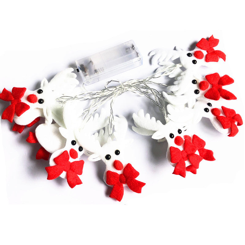 Festive Christmas Snowman String Lights for Indoor & Outdoor
