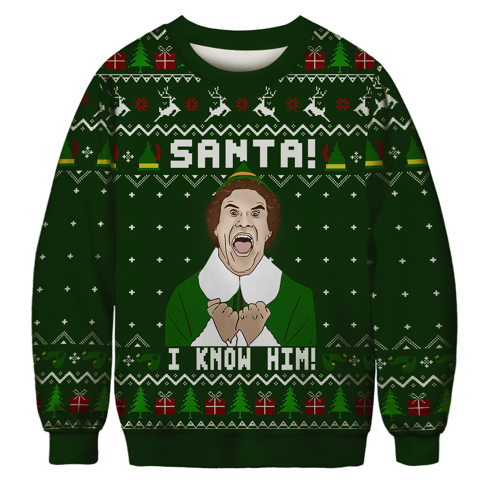 3D Printed Christmas Sweater - Cozy Winter Pullover