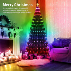 Smart App-Controlled Christmas Light String Decorations